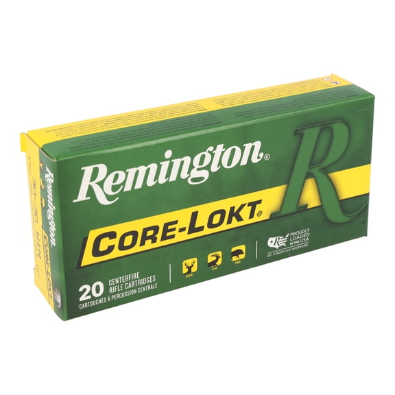 Remington Core-Lokt, 30-30 Win, 150 gr, Core-Lokt Soft Point, 2390 fps, 20 Count