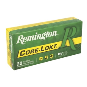 Remington Core-Lokt, 30-30 Win, 170 gr, Core-Lokt Soft Point, 2200 fps, 20 Count