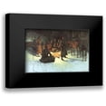 thumbnail image 1 of Remington, Frederic 14x11 Black Modern Framed Museum Art Print Titled - A Halt In The Wilderness, 1 of 5