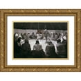 thumbnail image 1 of Remington, Frederic 14x11 Gold Ornate Wood Framed with Double Matting Museum Art Print Titled - I Will Tell the White Man, 1 of 4