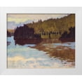 thumbnail image 1 of Remington, Frederic 14x12 White Modern Wood Framed Museum Art Print Titled - Pontiac Club-Canada, 1 of 4