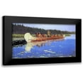 thumbnail image 1 of Remington, Frederic 24x17 Black Modern Framed Museum Art Print Titled - Radisson and Groseilliers, 1 of 5