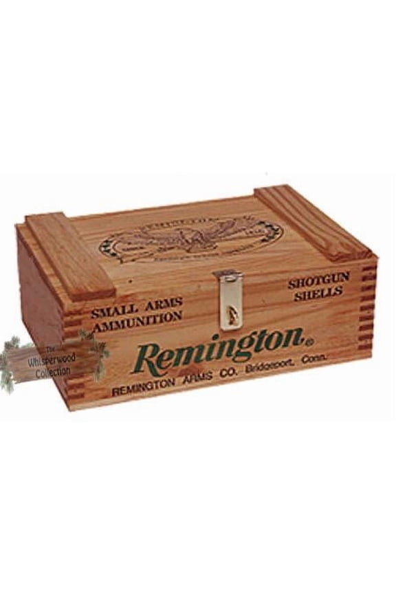 Handcrafted Pine Shell Box, 250 Count, Lockable, 14-1/2" x 9-1/2" x 5"