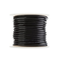 Remington Industries 12 AWG Stranded THHN Building Wire, 600V, 100 ft Length, Black