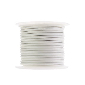 Remington Industries 14 AWG Solid THHN Building Wire, 600V, 50 ft Length, White