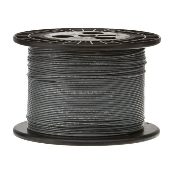 Remington Industries 16 AWG Stranded Hook-Up Wire, UL1007 300V, 250 ft Length, Gray