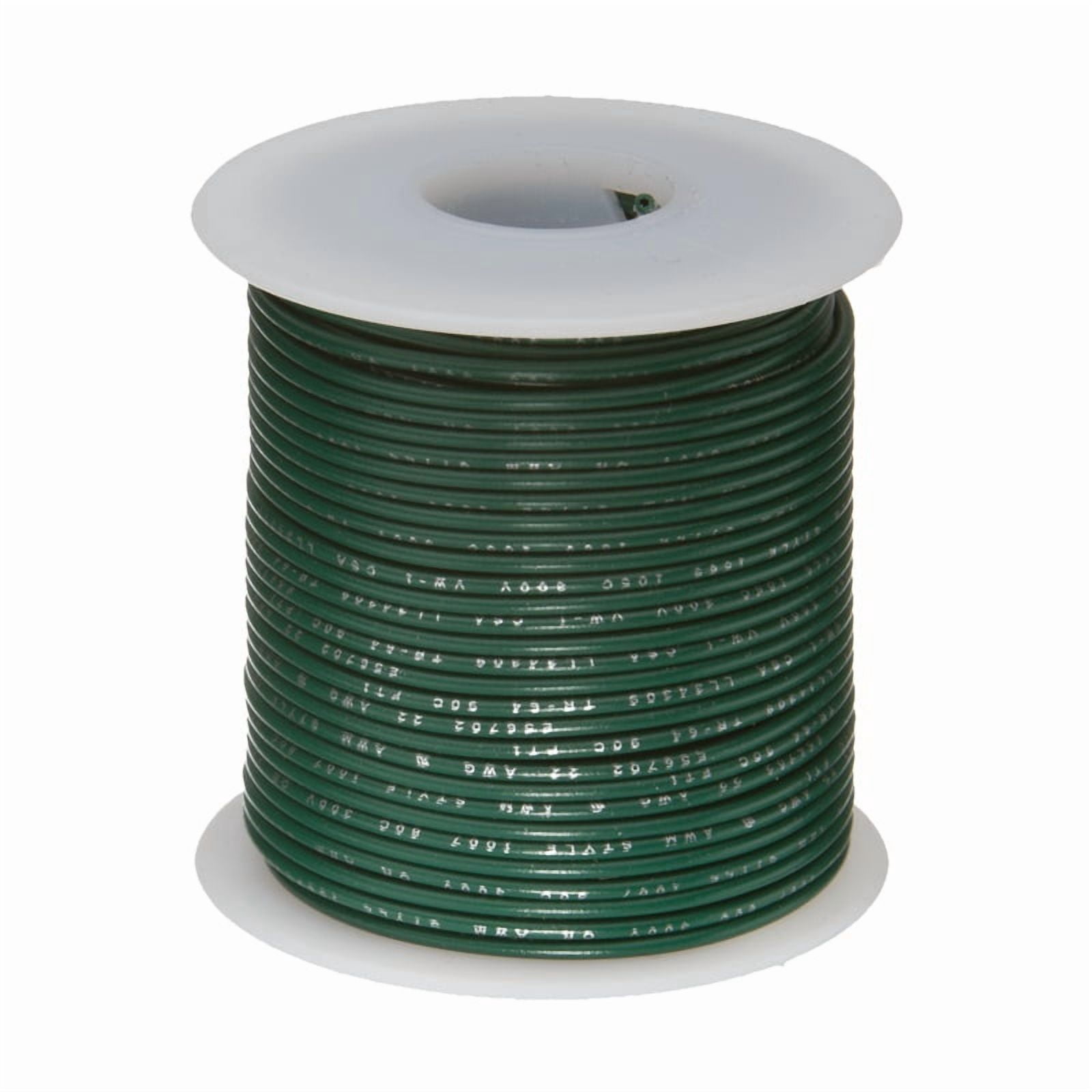 Remington Industries 22 AWG Stranded Hook-Up Wire, UL1007 300V, 25 ft ...