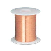 Remington Industries 42 AWG Magnet Wire, 155C Enameled Copper Wire, 2 oz, Natural