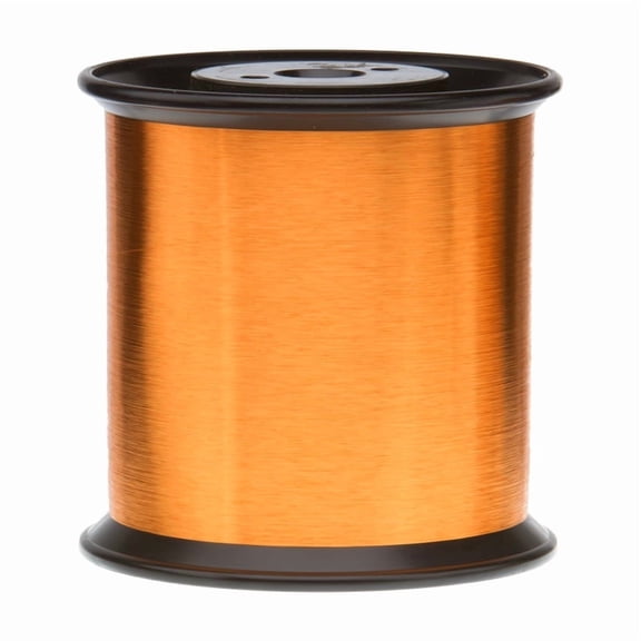 Remington Industries 43 AWG Heavy Formvar Magnet Wire, Guitar Pickup Wire, 4 lb