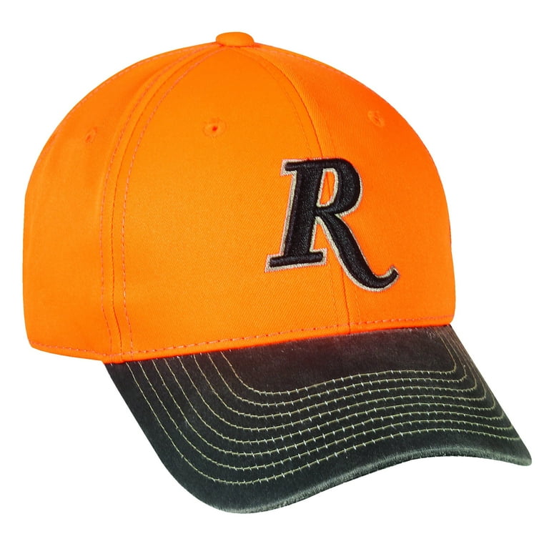 Outdoor Cap Remington RM16A, Blaze/Black Polyester Twill Cap