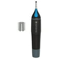 thumbnail image 1 of Remington Nose, Ear & Detail Trimmer, CLEANBoost, Eyebrow Comb, Black, AA Battery Powered, 1 of 4