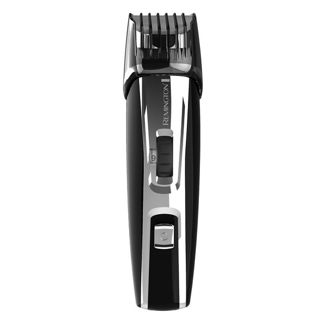 Remington Precision Power Beard, Goatee and Stubble Trimmer, Black ...