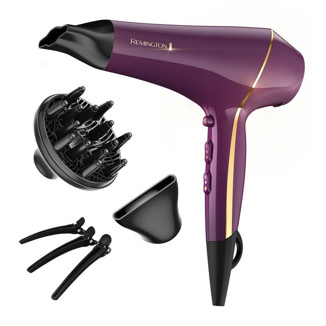 Remington Pro Hair Dryer with Thermaluxe? Advanced Thermal Technology, Purple, AC9140SB