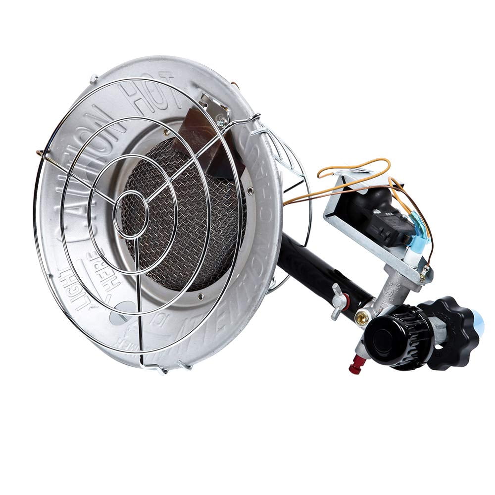 Remington Silver Propane Radiant Heater with Automatic Shut-off