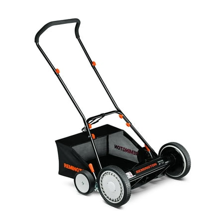 Remington RM3100 18-inch Reel Push Mower with Rear Bag