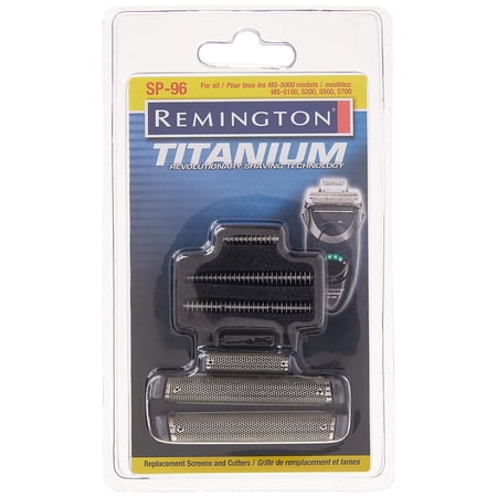 Remington SP-96 Replacement Foil Cutters & Heads, Black