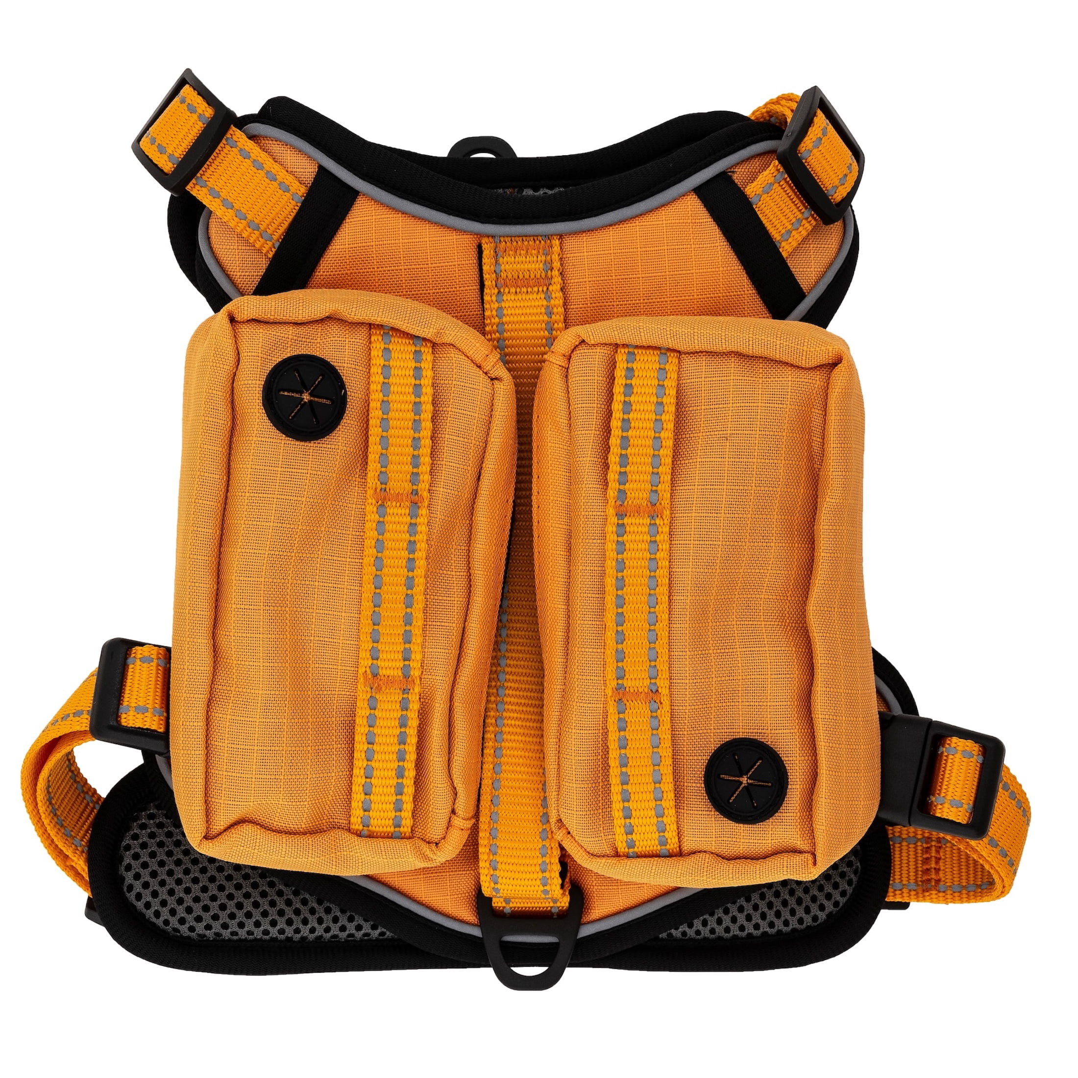 Remington Saddle Bag Dog Harness, Orange, Size S