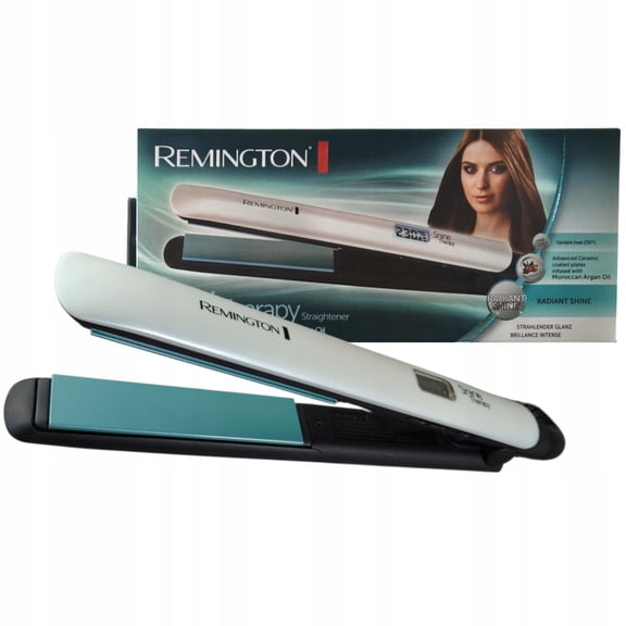Remington Shine Therapy Hair Care Straightener Morrocan Oil Ceramic Straightner