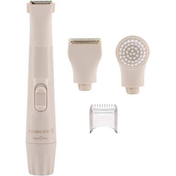 Remington Smooth & Silky Body & Bikini Kit, Cordless Bikini Trimmer and Shaver for Women, Waterproof for Grooming in the Shower