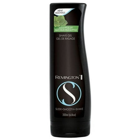 Remington Smooth Silky Shave Gel - Eucalyptus Lift (Net 7 fl. oz.) Parabens Free