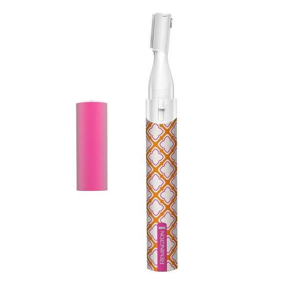 Remington Smooth and Silky Precision Hair Remover, Pink/Orange/Whit