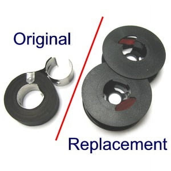 EBS Remington Typewriter Ribbon - Black Red Twin Spool - Old Remington Typewriter Su
