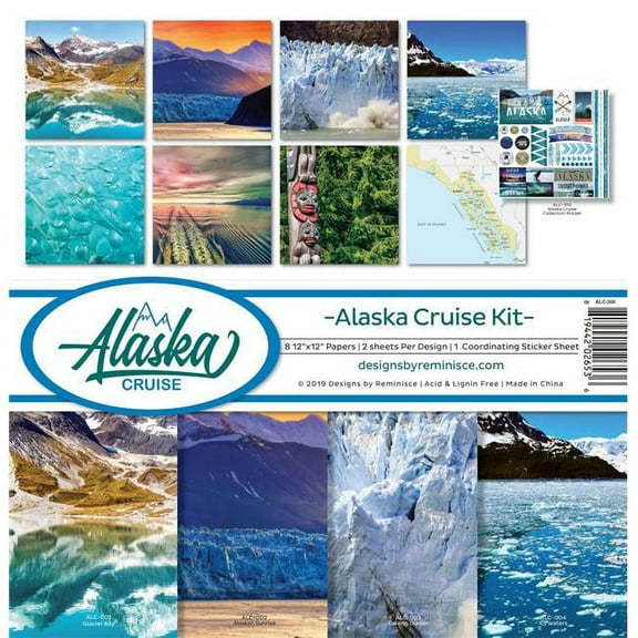 Reminisce Collection Kit 12"X12"-Alaska Cruise
