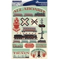 thumbnail image 1 of Reminisce Signature Series Dimensional Stickers 4.5"X6"-Train, 1 of 2
