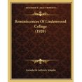 thumbnail image 1 of Reminiscences Of Lindenwood College (1920) (Paperback), 1 of 1
