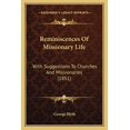 thumbnail image 1 of Reminiscences Of Missionary Life : With Suggestions To Churches And Missionaries (1851) (Paperback), 1 of 1