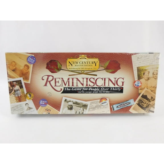 Reminiscing The Game for People Over Thirty 1940's-1990's Made in USA