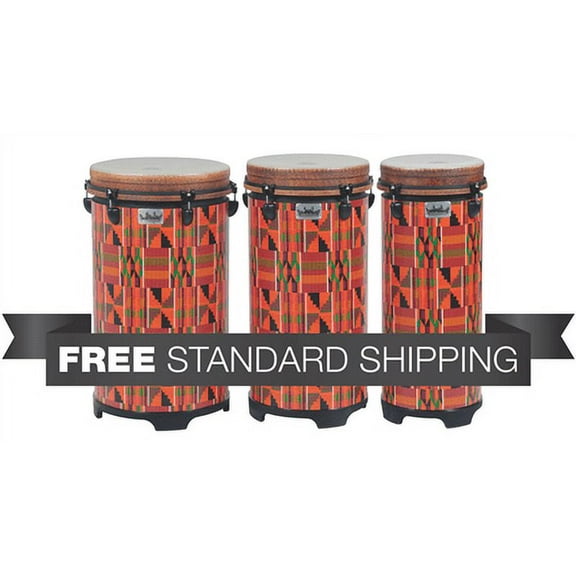 Remo 100 Series Kintekloth Tubano Set of 3