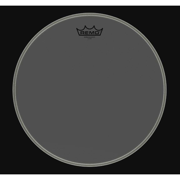 Remo 12" Ambassador Colortone Batter Drum Head, Smoke