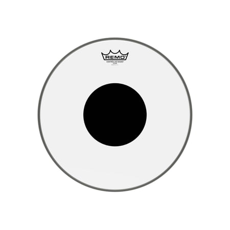 REMO 14" BLACK DOT Clear BATT