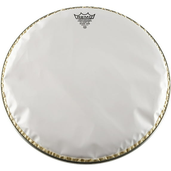 Remo Falams XT Smooth White Snare Side Drumhead, Crimped, 13" Diameter