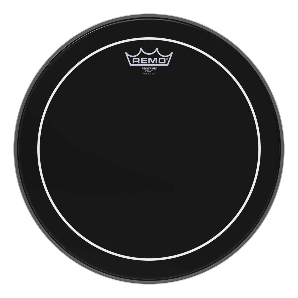 Remo Ebony Pinstripe Tom Head 14 in.