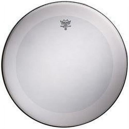 Remo 22 in. Powerstroke 4 Coated 2-Ply Bass Drum Batter Head with Underlay & Falam Patch