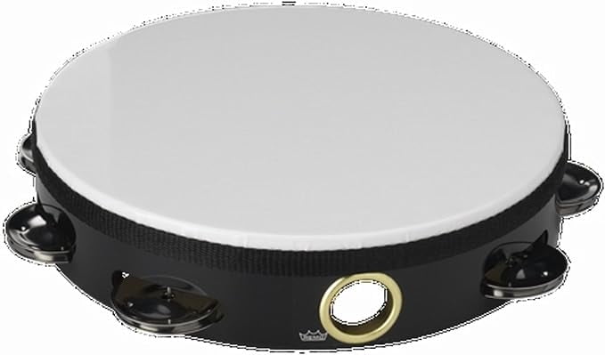 Remo 8 inch Melinex Tambourine (Single Jingle; Teen/Adult)
