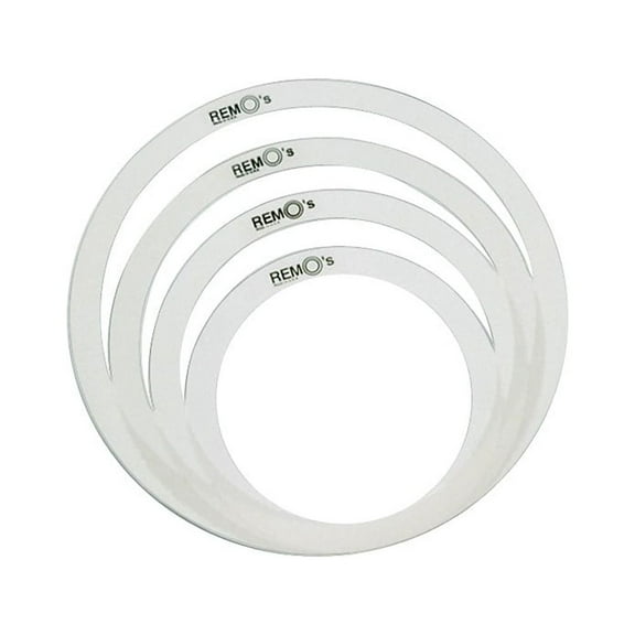 Remo RemO's Tone Control Rings Pack - 10", 12", Two 14"