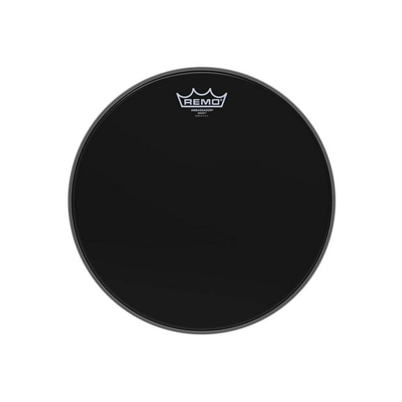 REMO 13" EBONY Ambassador