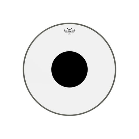 REMO 20" BLACK DOT Bass Clear