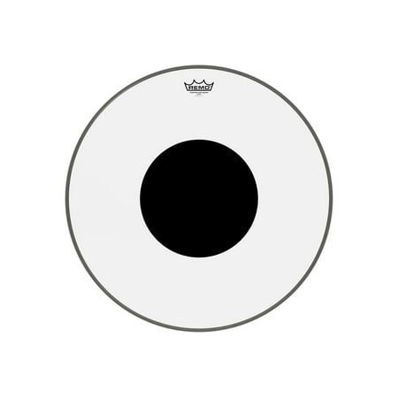 REMO 22" BLACK DOT Bass Clear