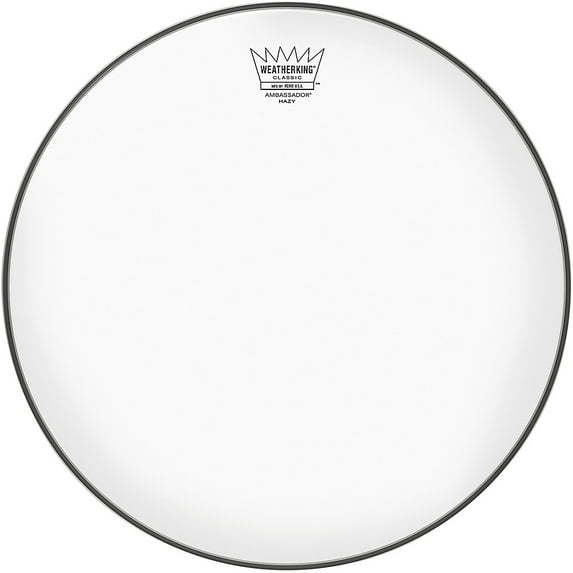 Remo Ambassador Hazy Classic Fit Snare Side Drum Head 14 in.