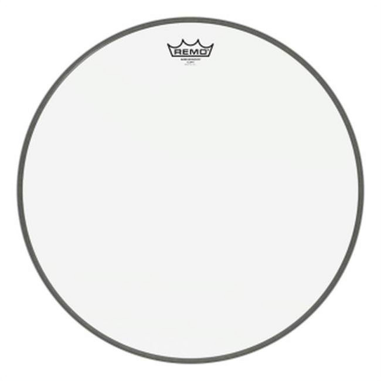 Remo Drum Heads 18 In Dia Ambassador Series Clear Bass Drumhead remo-drum-heads-18-in-dia-ambassador-series-clear-bass-drumhead