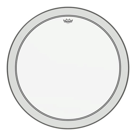 Remo Drum Heads 3701378 32 in. Dia. Bass Powerstroke 3 Clear