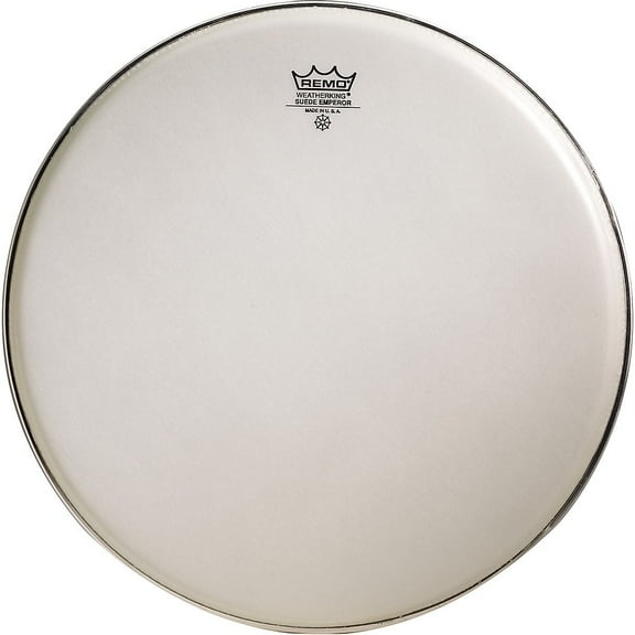 Remo Drum Heads 3700259 6 in. Dia. Batter, Crimplock & Emperor & Suede Drum Head