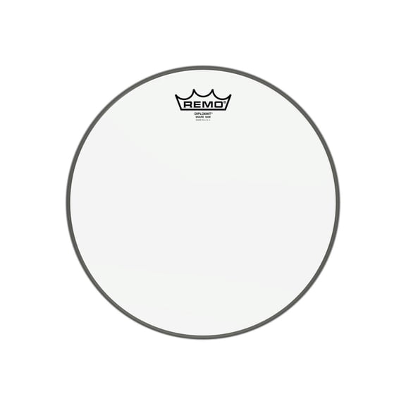 Remo Drum Heads 3701606 12 Dia. Diplomat Snare Drumhead, Hazy