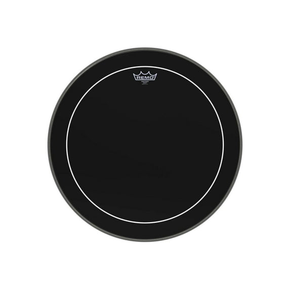 Remo Pinstripe Ebony Bass Drum Head 20"