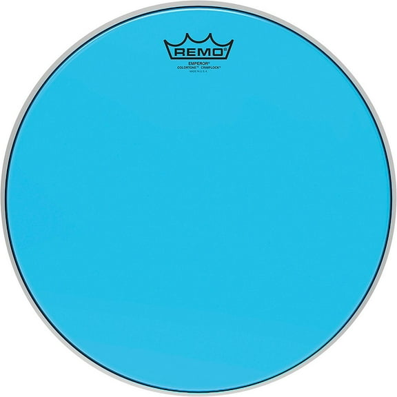 Remo Emperor Colortone Crimplock Blue Tenor Drum Head 6 in.