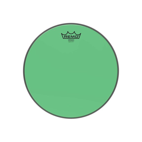 Remo Emperor Colortone Green Drum Head 12 in.